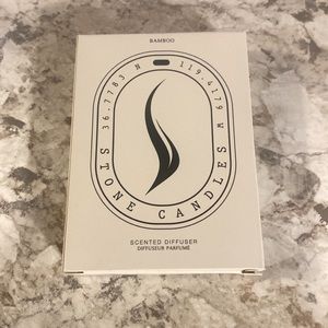 Stone Candles bamboo scented diffuser